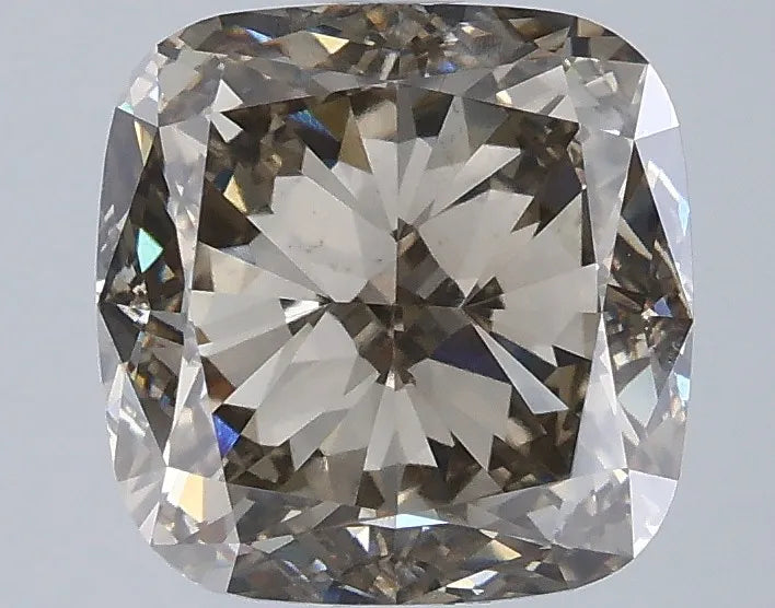 3.51ct Cushion brilliant Lab Grown Diamond (Colour Gray, Clarity VS1, Cut EX, Uncertified)