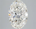 3.53ct Oval Lab Grown Diamond (Colour G, Clarity VS2, IGI Certified)