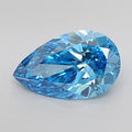 3.54ct Pear Lab Grown Diamond (Colour Fancy Vivid Blue, Clarity SI2, IGI Certified)