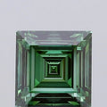3.54ct Square Lab Grown Diamond (Colour Fancy Vivid Green, Clarity VVS2, IGI Certified)