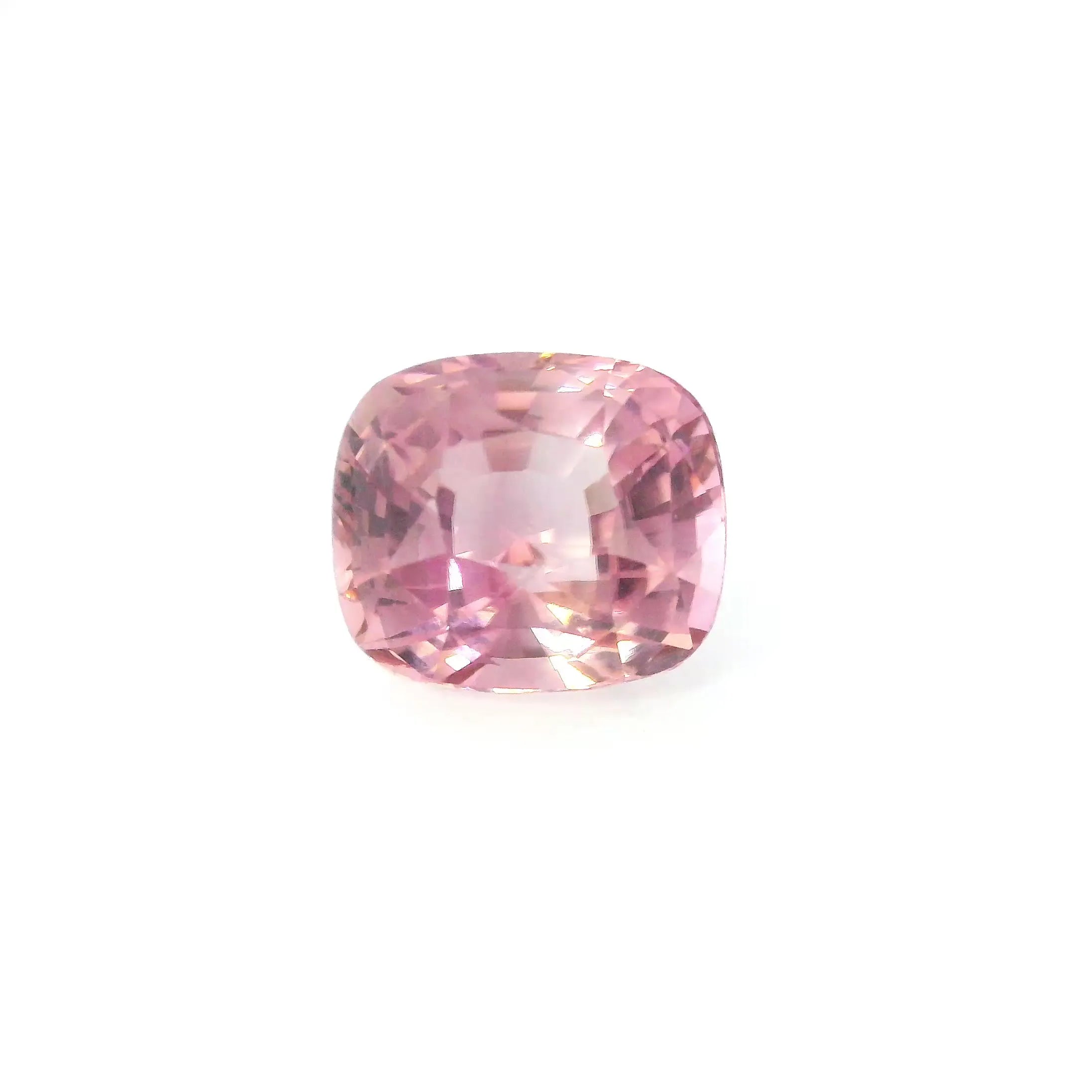 3.55ct Cushion Natural Tourmaline (Colour Pink, Clarity Eye Clean, Cut Faceted)