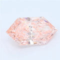 3.56ct Hexagonal Lab Grown Diamond (Colour Fancy Vivid Pink, Clarity VVS2, IGI Certified)