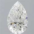 3.56ct Pear Lab Grown Diamond (Colour E, Clarity VVS2, IGI Certified)