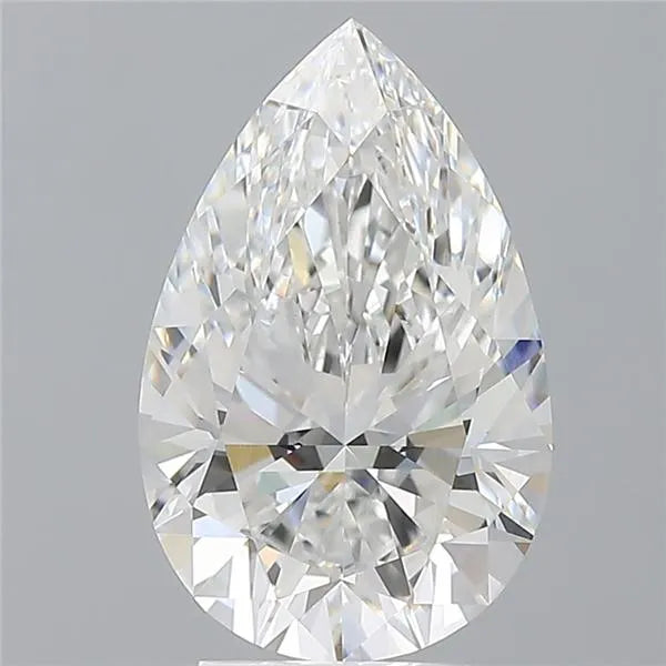 3.56ct Pear Lab Grown Diamond (Colour E, Clarity VVS2, IGI Certified)