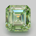 3.58ct Asscher Lab Grown Diamond (Colour Fancy Vivid Green, Clarity VS2, IGI Certified)