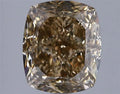 3.62ct Cushion modified Natural Diamond (Colour Fancy Dark Brown, Clarity SI1, GIA Certified)