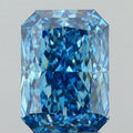 3.63ct Radiant Lab Grown Diamond (Colour Fancy Vivid Blue, Clarity VS1, IGI Certified)