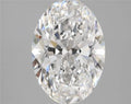3.65ct Oval Lab Grown Diamond (Colour E, Clarity VVS1, IGI Certified)