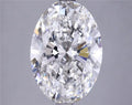 3.67ct Oval Lab Grown Diamond (Colour G, Clarity VS2, IGI Certified)