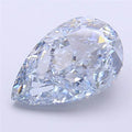 3.72ct Pear Lab Grown Diamond (Colour Fancy Intense Blue, Clarity VVS1, IGI Certified)