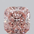 3.73ct Cushion modified Lab Grown Diamond (Colour Fancy Intense Pink, Clarity VS1, IGI Certified)