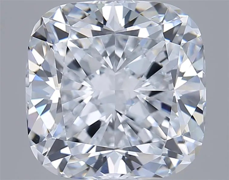 3.78ct Cushion modified Lab Grown Diamond (Colour D, Clarity VVS2, IGI Certified)