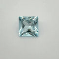 3.84ct Square Natural Aquamarine (Colour Blue, Clarity Eye Clean, Cut Faceted)