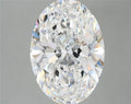 3.86ct Oval Lab Grown Diamond (Colour E, Clarity VVS2, IGI Certified)