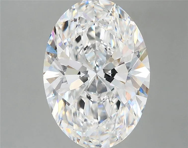 3.86ct Oval Lab Grown Diamond (Colour E, Clarity VVS2, IGI Certified)