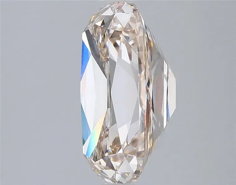 4.00ct Old miner Lab Grown Diamond (Colour Champagne, Clarity VS1, Cut EX, Uncertified)