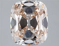 4.00ct Old miner Lab Grown Diamond (Colour Champagne, Clarity VVS2, Cut EX, Uncertified)