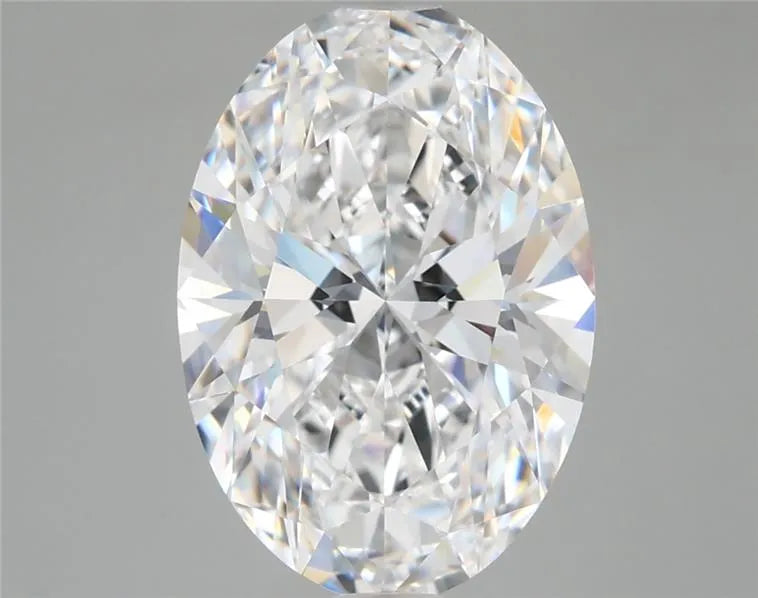 4.00ct Oval Lab Grown Diamond (Colour E, Clarity FL, IGI Certified)