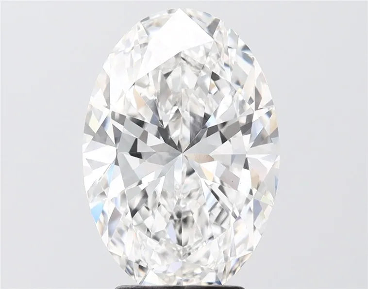 4.00ct Oval Lab Grown Diamond (Colour F, Clarity VS2, IGI Certified)