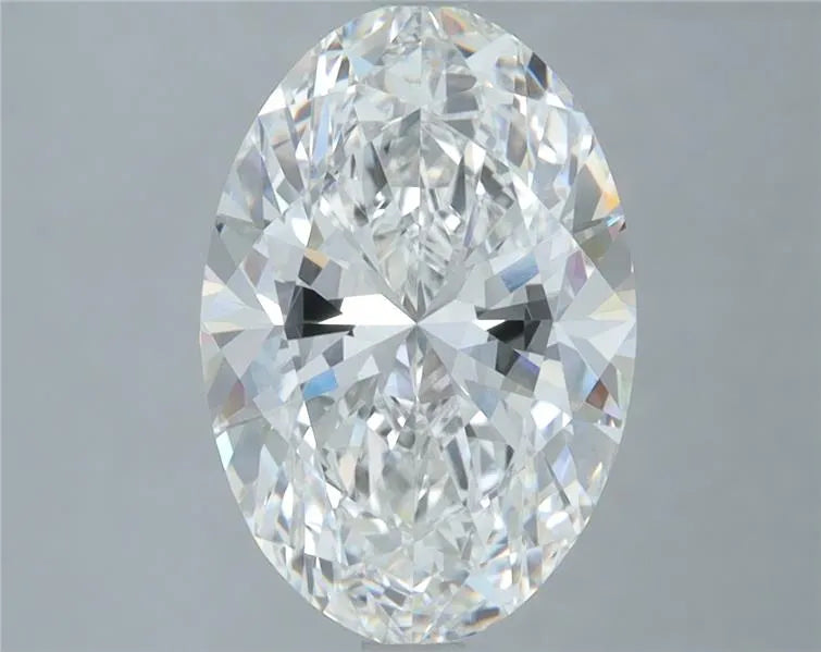 4.00ct Oval Lab Grown Diamond (Colour F, Clarity VVS2, IGI Certified)