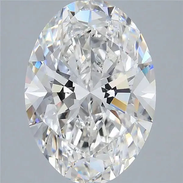 4.00ct Oval Lab Grown Diamond (Colour F, Clarity VVS2, IGI Certified)