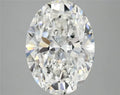 4.00ct Oval Lab Grown Diamond (Colour F, Clarity VVS2, IGI Certified)