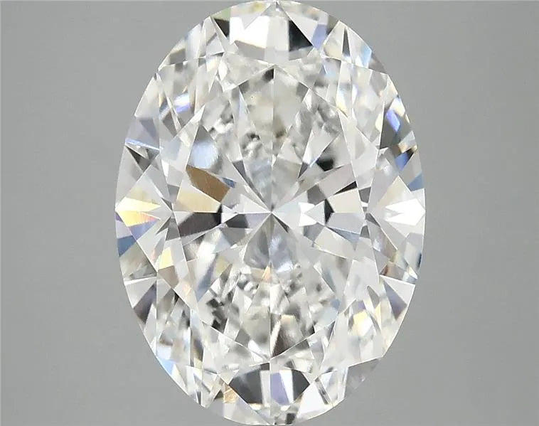 4.00ct Oval Lab Grown Diamond (Colour F, Clarity VVS2, IGI Certified)