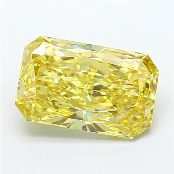 4.00ct Radiant Lab Grown Diamond (Colour Fancy Intense Yellow, Clarity VS1, IGI Certified)