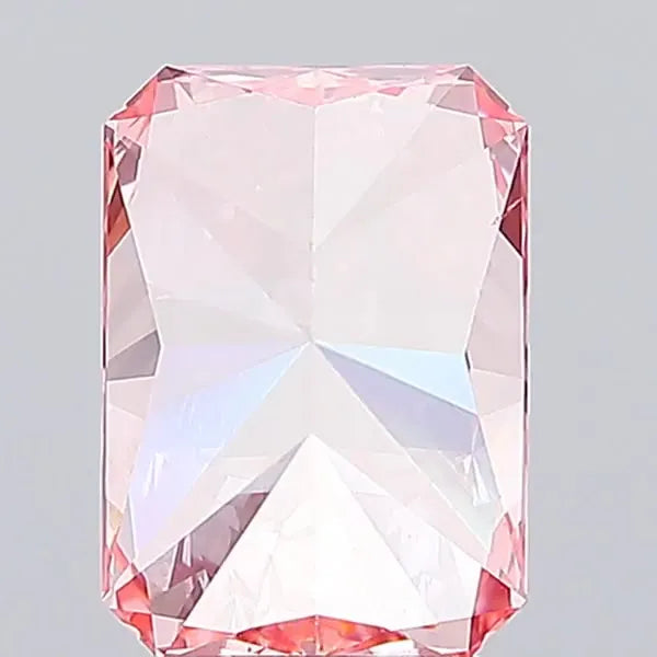 4.00ct Radiant Lab Grown Diamond (Colour Fancy Vivid Pink, Clarity VS1, IGI Certified)