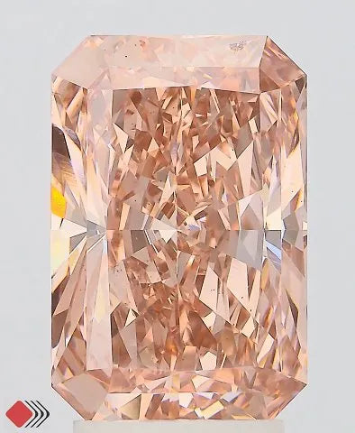 4.00ct Radiant Lab Grown Diamond (Colour Fancy Vivid Pink, Clarity VS2, IGI Certified)