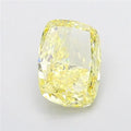 4.01ct Cushion modified Lab Grown Diamond (Colour Fancy Intense Yellow, Clarity VS1, IGI Certified)