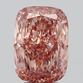 4.01ct Cushion modified Lab Grown Diamond (Colour Fancy Pinkish Brown, Clarity VS2, IGI Certified)