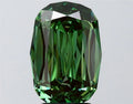 4.01ct Cushion modified Lab Grown Diamond (Colour Fancy Vivid Green, Clarity VS1, IGI Certified)