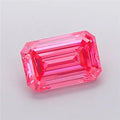 4.01ct Emerald Lab Grown Diamond (Colour Fancy Vivid Pink, Clarity VS2, IGI Certified)