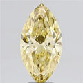 4.01ct Marquise Lab Grown Diamond (Colour Fancy Intense Yellow, Clarity VVS2, IGI Certified)
