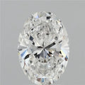 4.01ct Oval Lab Grown Diamond (Colour F, Clarity VVS2, IGI Certified)