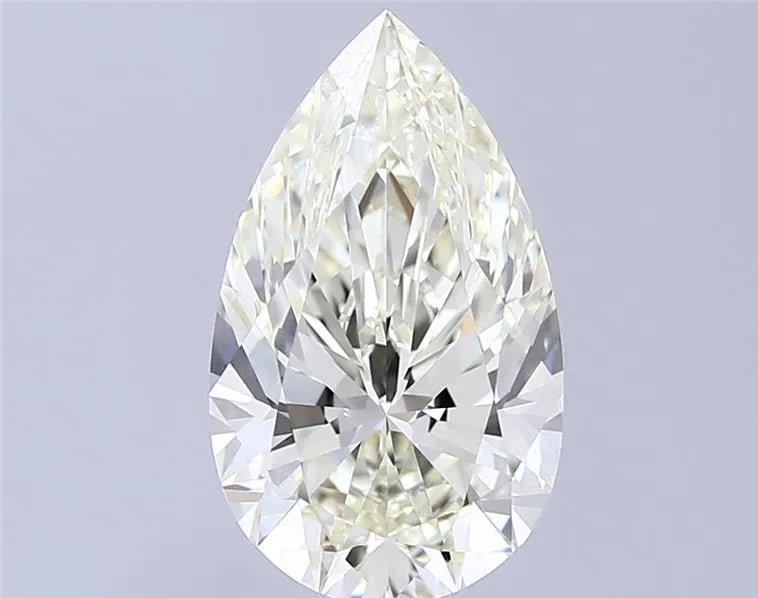 4.01ct Pear Natural Diamond (Colour K, Clarity VS1, Cut EX, IGI Certified)