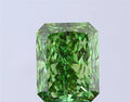 4.01ct Radiant Lab Grown Diamond (Colour Fancy Vivid Green, Clarity SI1, Uncertified)