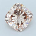 4.02ct Cushion modified Lab Grown Diamond (Colour Fancy Intense Pink, Clarity VS1, IGI Certified)