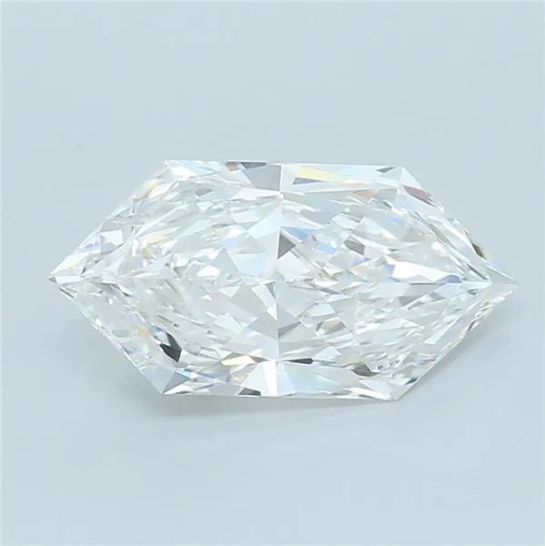 4.02ct Hexagonal Lab Grown Diamond (Colour E, Clarity VVS2, IGI Certified)