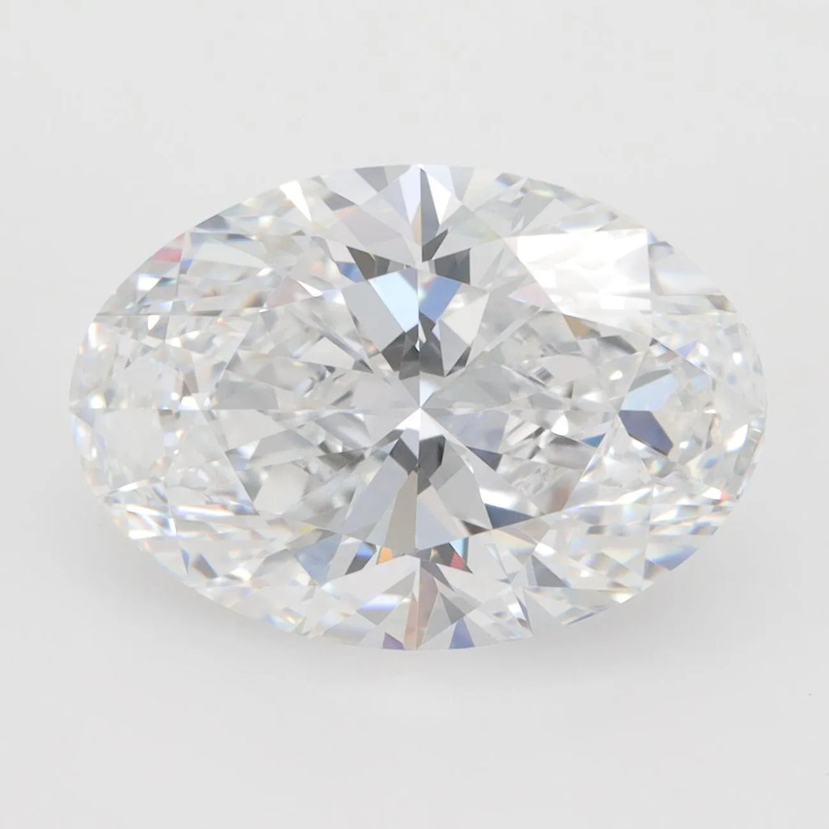 4.02ct Oval Lab Grown Diamond (Colour D, Clarity VVS1, GIA Certified)