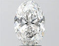 4.02ct Oval Lab Grown Diamond (Colour F, Clarity VVS2, IGI Certified)