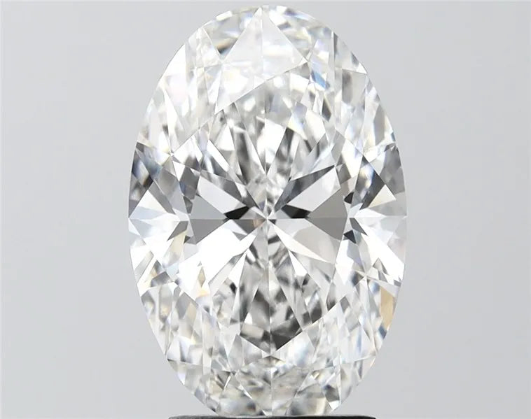 4.02ct Oval Lab Grown Diamond (Colour F, Clarity VVS2, IGI Certified)