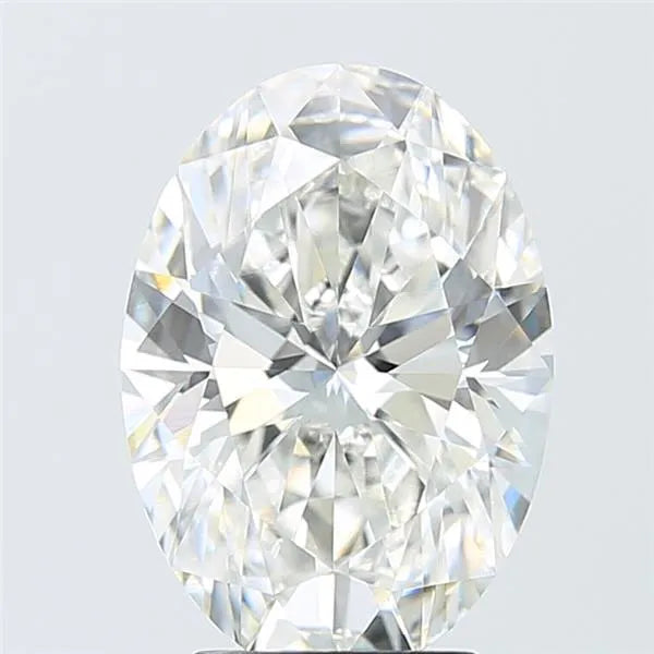 4.02ct Oval Lab Grown Diamond (Colour F, Clarity VVS2, IGI Certified)