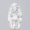 4.02ct Oval Lab Grown Diamond (Colour G, Clarity VVS2, IGI Certified)