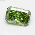 4.02ct Radiant Lab Grown Diamond (Colour Fancy Vivid Green, Clarity VS1, IGI Certified)