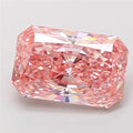 4.02ct Radiant Lab Grown Diamond (Colour Fancy Vivid Pink, Clarity VVS2, IGI Certified)