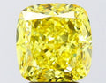 4.03ct Cushion modified Lab Grown Diamond (Colour Fancy Vivid Yellow, Clarity VS1, IGI Certified)