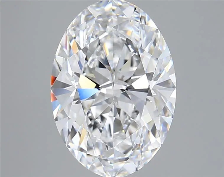 4.03ct Oval Lab Grown Diamond (Colour D, Clarity VVS1, IGI Certified)
