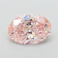 4.03ct Oval Lab Grown Diamond (Colour Fancy Intense Pink, Clarity VVS2, IGI Certified)